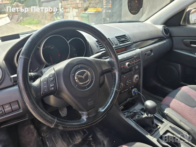Mazda 3 1.6i 105hp Clima-TOP!, снимка 12 - Автомобили и джипове - 54183594
