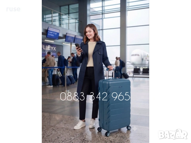 НОВИ! Куфар твърд DYX Washington Germany 108 литра, снимка 6 - Куфари - 55211454