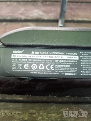 Продавам допълнителна батерия за Segway ninebot, снимка 4 - Скейтборд, ховърборд, уейвборд - 54714934