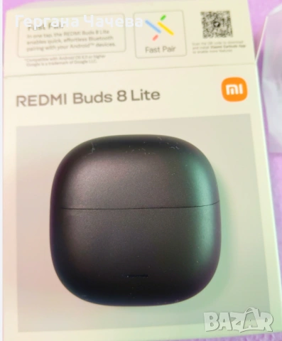 Безжични слушалки Xiaomi buds 8 lite, снимка 5 - Слушалки, hands-free - 54482390