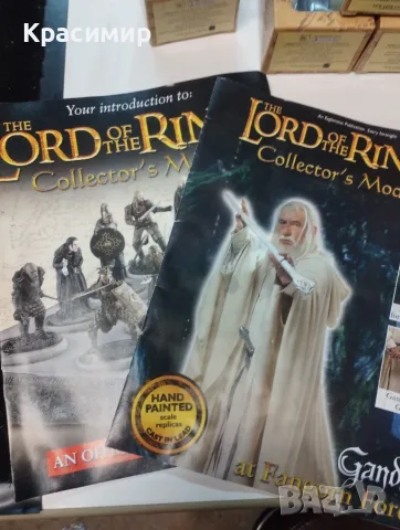 Оловни фигурки Властелинът на пръстените (Lord of the Rings) Eaglemoss – Колекция , снимка 11 - Колекции - 55439160