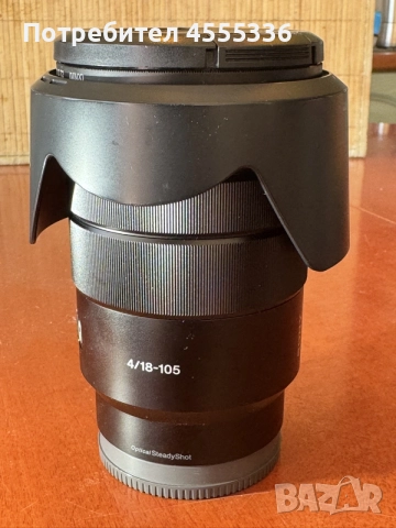 Sony E PZ 18-105mm f/4 G OSS (SELP18105G), снимка 3 - Обективи и филтри - 55508295