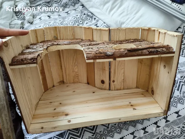 Къщичка за малки папагали , снимка 3 - Папагали - 55612503
