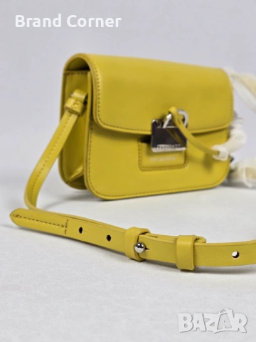 Нова дамска чанта Trussardi - жълта, снимка 4 - Чанти - 54410663