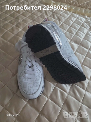 Дамски маратонки Liu Jo бели, кожени , снимка 3 - Маратонки - 54157020