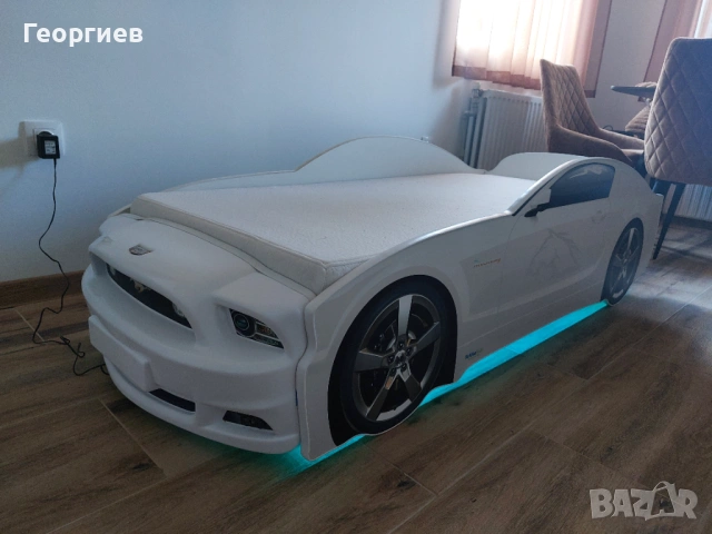 Детско легло Mustang 3D, снимка 8 - Мебели за детската стая - 54753968