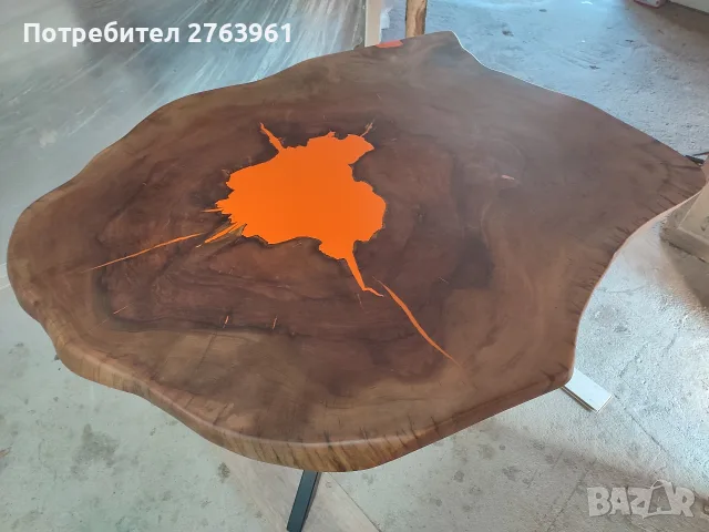 трапезна маса от чинар, снимка 3 - Маси - 55693159
