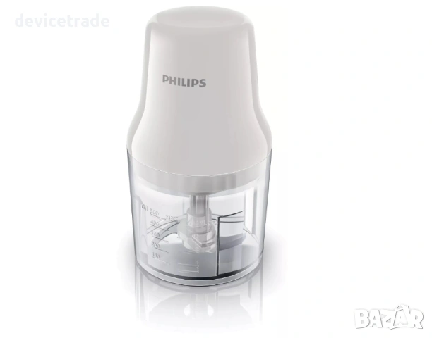 Чопър Philips HR1393/00, 450 W, 1 скорост, 0.7 л, Бяла