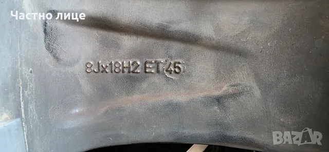 Джанти 18 цола 5×114.3 / 8J, снимка 6 - Гуми и джанти - 55578644