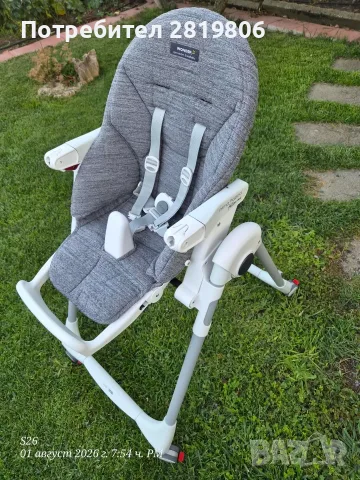 Бебешко столче за хранене - Peg Perego - Prima Pappa Follow Me, снимка 6 - Столчета за хранене - 55538520