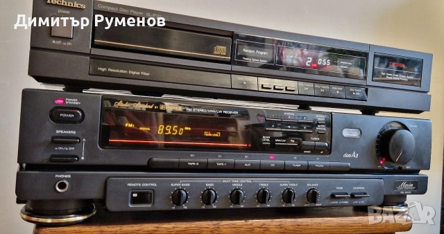 Receiver Fisher RS-9020 / CD Player Technics SL-P111, снимка 7 - Ресийвъри, усилватели, смесителни пултове - 54982578