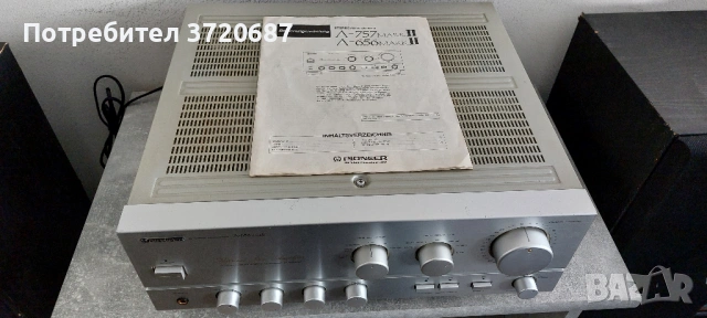 Усилвател Pioneer A-656 MK II, снимка 2 - Ресийвъри, усилватели, смесителни пултове - 54136854