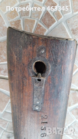 Пушка, кремъклийка, шишане, бойлия, снимка 3 - Антикварни и старинни предмети - 54369611