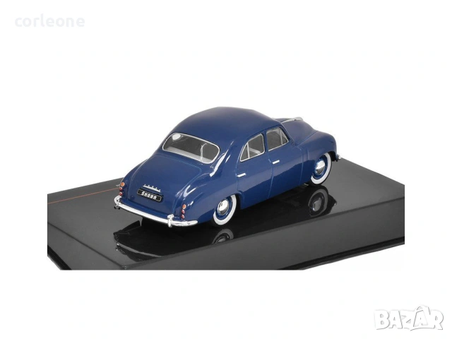 Skoda 1200 1952 - мащаб 1:43 на IXO моделът е нов е PVC дисплей-кейс, снимка 2 - Колекции - 54960729