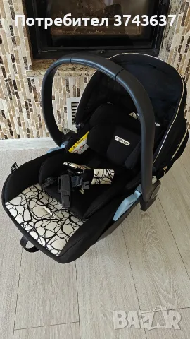 Детска количка Peg Perego Veloce Graphic Gold 3 в 1, снимка 6 - Детски колички - 55687745