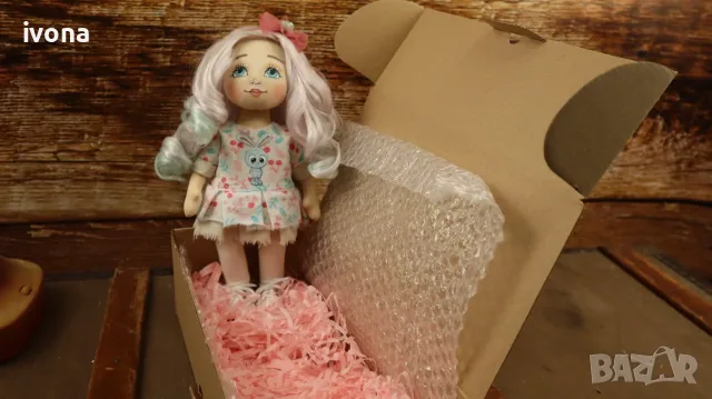 Текстилна кукла с височина 28 см Misi