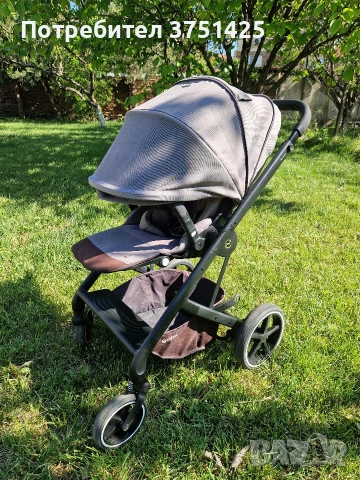 Cybex Balios S Lux + Cot S зимен и летен кош, снимка 4 - Детски колички - 54833444