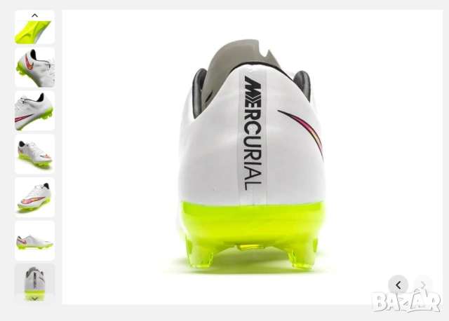 професионални бутонки Nike Mercurial Vapor X FG ACC номер 41 , снимка 6 - Футбол - 54756219