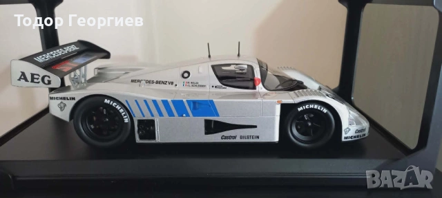 Mercedes Sauber C9 Norev 1:18, снимка 3 - Други ценни предмети - 54924039