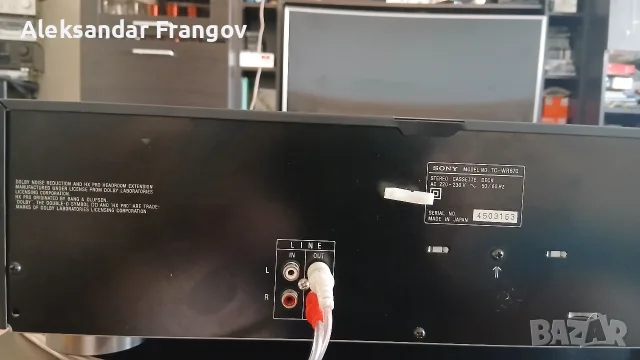 SONY TC - WR 670 MADE IN JAPAN , снимка 8 - Декове - 55564254
