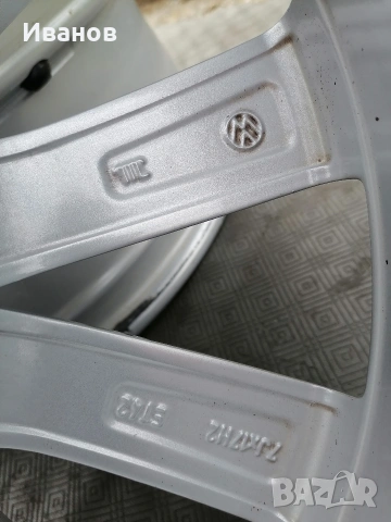 оригинални джанти 17" 5х112 VW 2 броя , снимка 6 - Гуми и джанти - 55000117