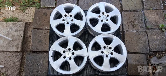 4бр ляти джанти 6J16 ЕТ46. 5x112. Стават на Mercedes A и B класа. Номер OEM A169 401 10 02. Внос...