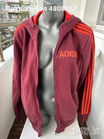 Мъжки суитчър Adidas/Адидас, снимка 2 - Спортни дрехи, екипи - 54323172