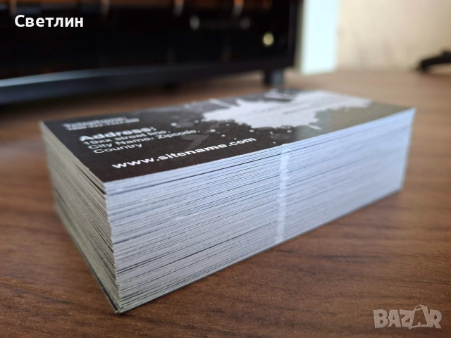 електрическа машина за рязане на визитки и картички - Полуавтоматична, снимка 5 - Други инструменти - 54491403