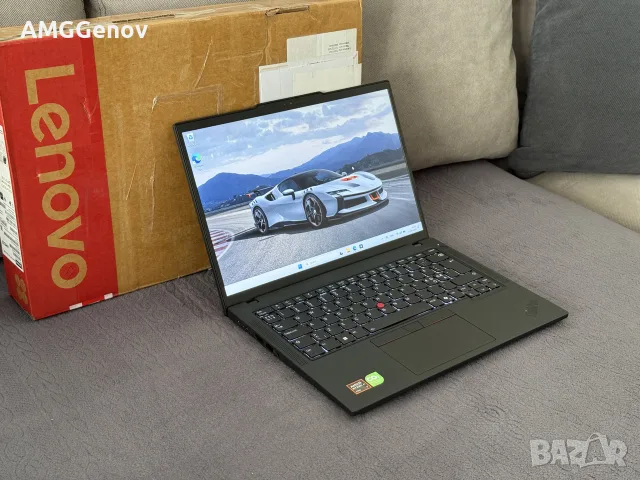 НОВ 14.5’ FHD+IPS  Ryzen AI 7 Pro 350 32GB DDR5 Lenovo Thinkpad P14s Gen6 Radeon 860M 1TB SSD, снимка 3 - Лаптопи за работа - 55339387