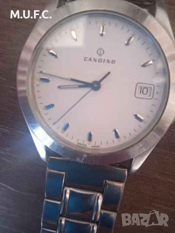 Мъжки часовник Candino Swiss Работи Оригинален , снимка 10 - Мъжки - 54153748