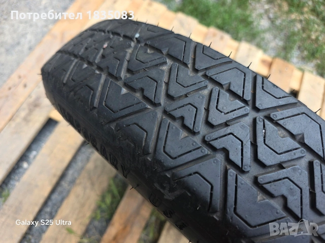 Резервна гума/патерица 17ка 5х108 Ford, Volvo, Jaguar, снимка 3 - Гуми и джанти - 55169247