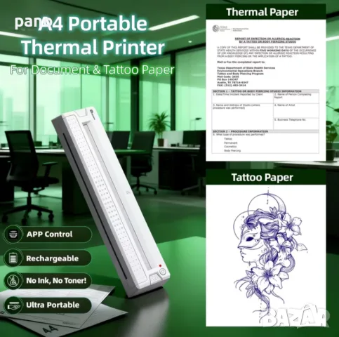 Tattoo printer /Термален тату принтер 