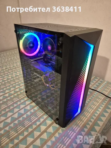 Геймърски компютър гаранция/ryzen 5 5500 16GB,RTX 3060 12GB, 512GB NVME SSD, 1TB HDD, снимка 5 - Геймърски - 55577395