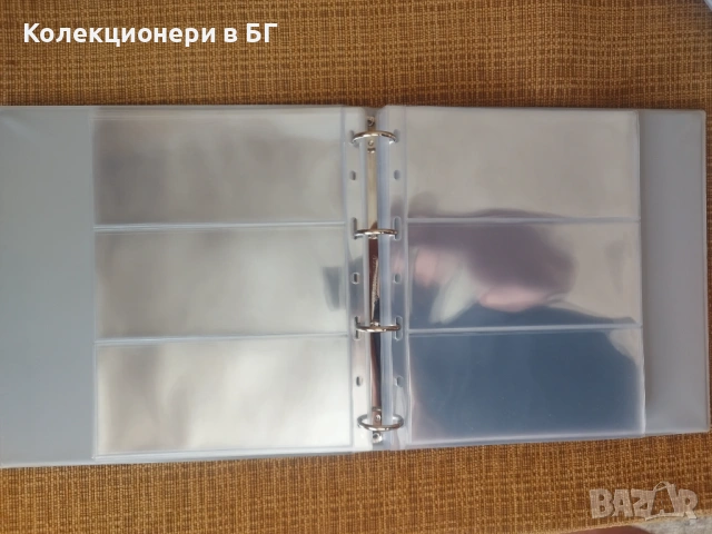 КЛАСЬОР ЗА 90 БРОЯ БАНКНОТИ /виж описанието/, снимка 5 - Нумизматика и бонистика - 54726702