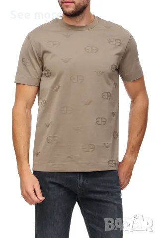 Emporio Armani лого мъжка тениска 3XL