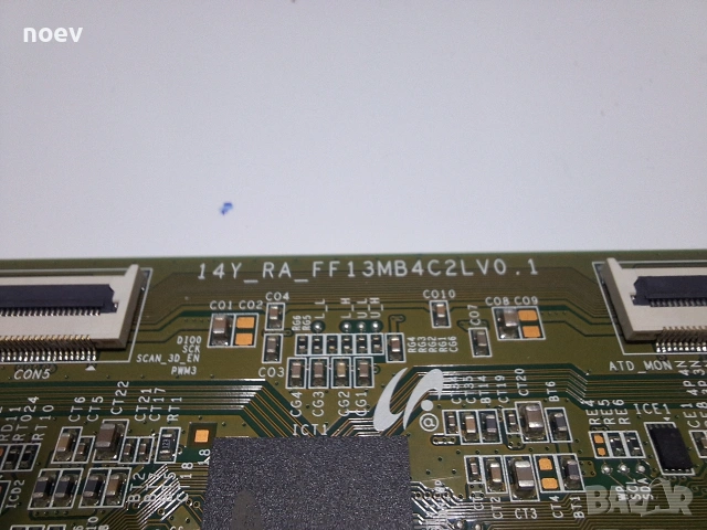 T-Con 14Y_RA_FF13MB4C2LV0.1 от Philips 40PFS6909/12 , снимка 2 - Части и Платки - 54008828