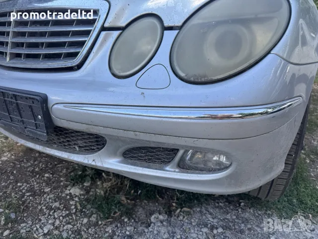 Предна броня Мерцедес Е класа W211 E270 avangart Mercedes E klassa W211, снимка 5 - Части - 55587481