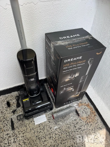 Прахосмукачка за Сухо и Мокро Почистване Dreame H15 Pro Heat, Топла вода, 22 000 Pa Самопочистване, , снимка 8 - Прахосмукачки - 54319860