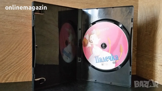 DVD  " Палечка " приказка на Хан Кристиан Андерсен  , снимка 4 - DVD филми - 54843346