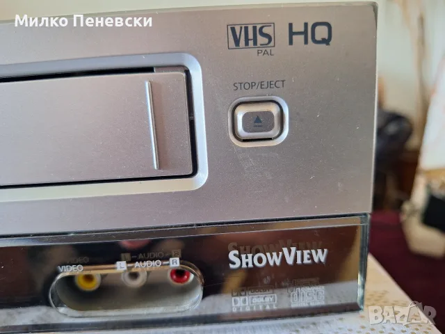 PHILIPS DVD VIDEO CD PLAYER DVD 757VR DVD VIDEO / VCR COMBI., снимка 5 - Плейъри, домашно кино, прожектори - 55429194