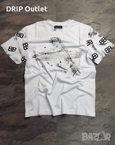 !НОВИ 12 МОДЕЛА! Мъжки Летни Тениски |HUGO|DSQ2|AX|BALENCIAGA, снимка 4 - Тениски - 54177488