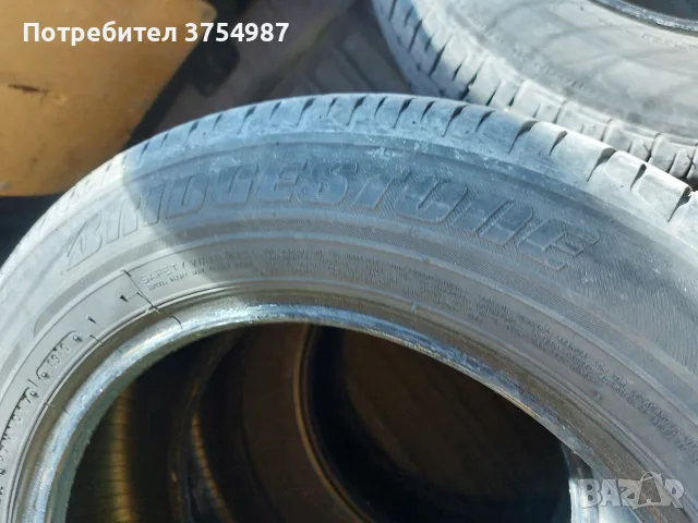 Продавам четири броя летни гуми 185 65 15 BRIDGESTONE 