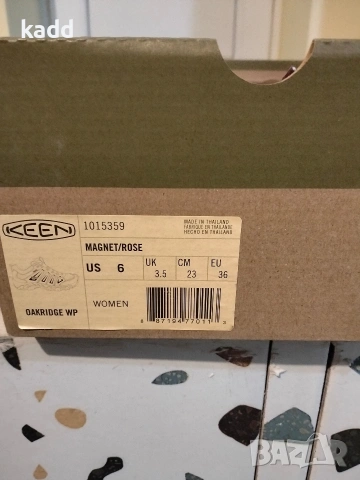 обувки KEEN Oakridge WP 36, снимка 3 - Екипировка - 54961753