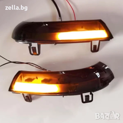 Динамични LED мигачи за огледала VW Golf 5, 6 Plus, Passat B6, Jetta, EOS, Sharan - 10110, снимка 7 - Художествена литература - 54657848