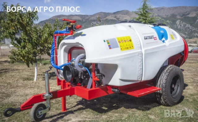 Agron Прикачна пръскачка - 1500 л., снимка 2 - Селскостопанска техника - 55409403