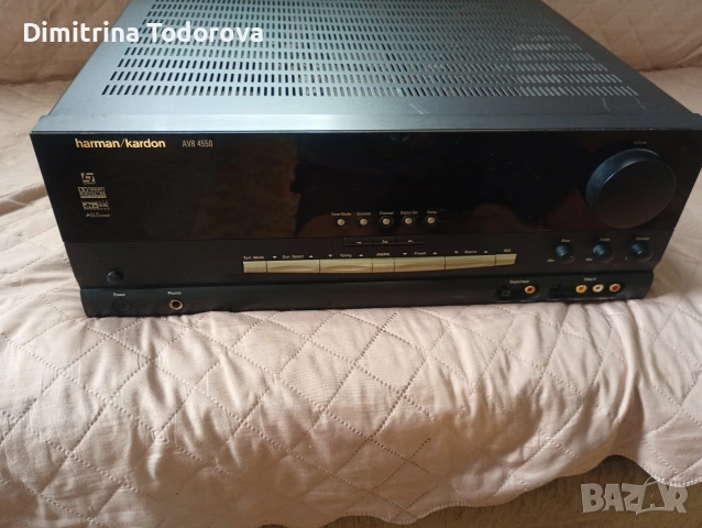 Усилвател harman kardon AVR 4550, снимка 3 - Ресийвъри, усилватели, смесителни пултове - 55259673