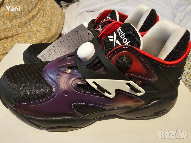 Reebok Pump Court /Purple 'Black' FX9927 ЕU 40 стелка 25.5 сантиметра, снимка 6 - Маратонки - 55070120