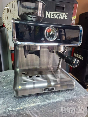  Beem Espresso Grind Profession с вградена мелачка и ръкохватка, снимка 8 - Кафемашини - 54361645