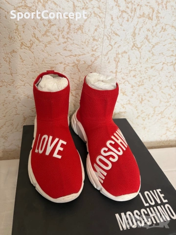 LOVE MOSCHINO ЧЕРВЕНИ ОБУВКИ – №38 EUR