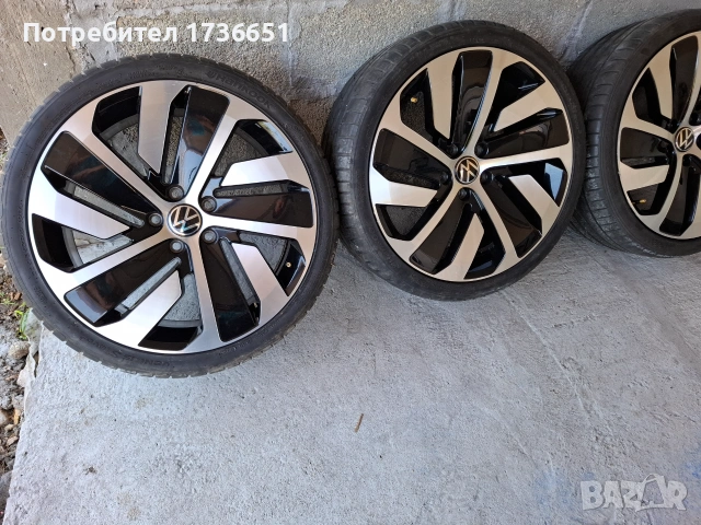 Оригинални джанти с гуми VW Arteon 19", снимка 2 - Гуми и джанти - 55248698